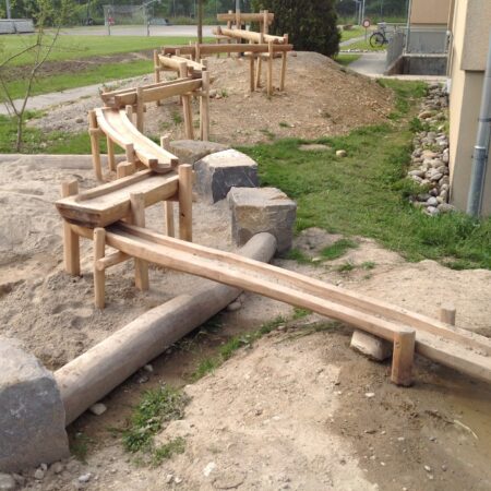 wasserspielplatz robinienholz