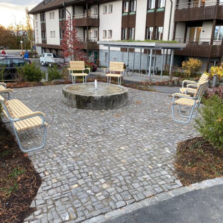 Parkbänke Rickenbach Rund