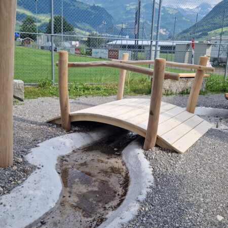 Holzbrücke