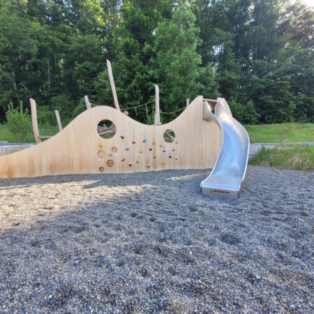 Accoya Kletterwand mit Rutsche