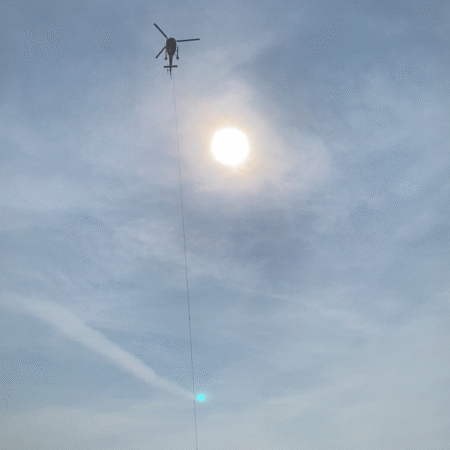 Helikopter Transport Spielplatz